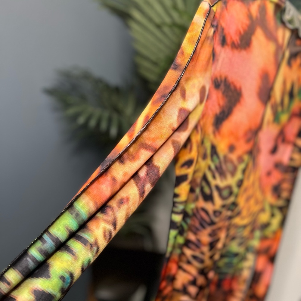Tiger Pattern Dress - Picture 2 of 4